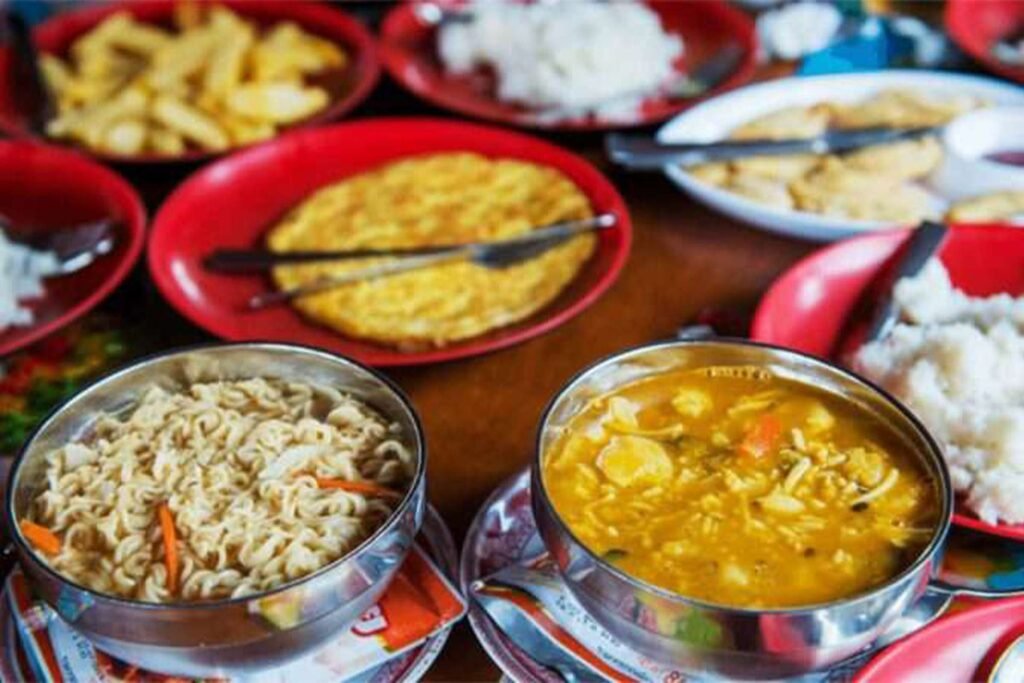 What is the food like on Mount Kilimanjaro